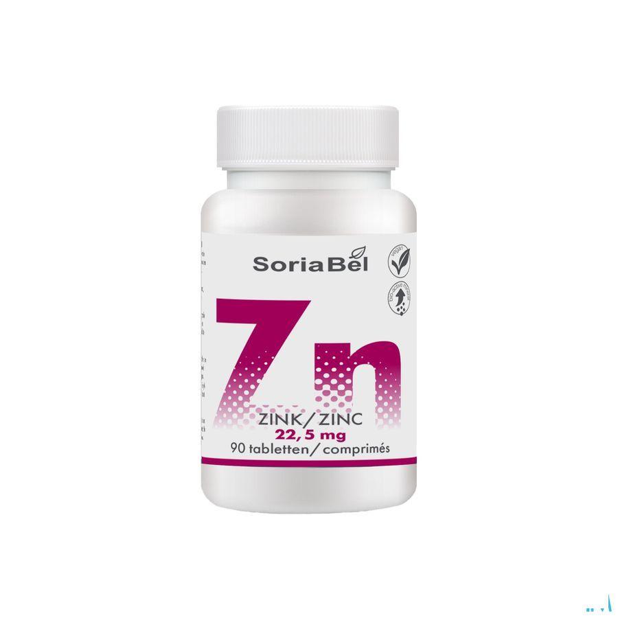 Soria Zinc Bio-Actif 22,5Mg Comp 90