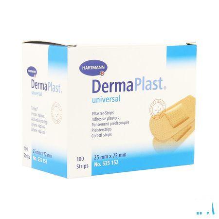 Dermaplast Universal 25x72mm 1x100 P/s  -  Hartmann