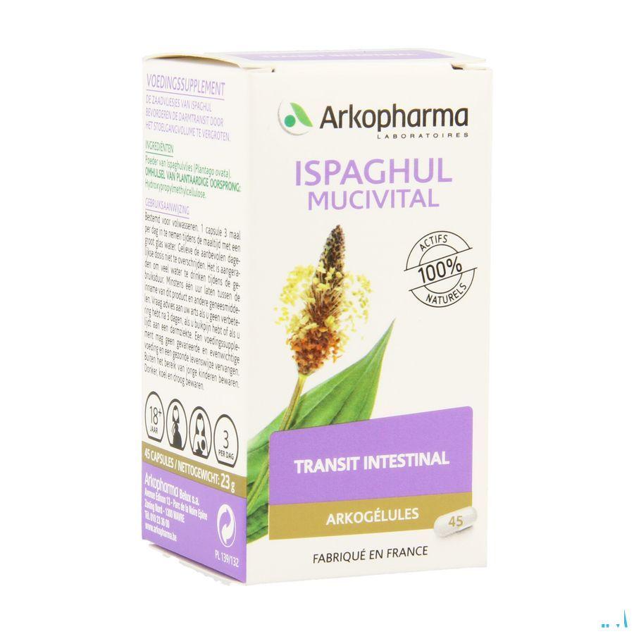 Arkogelules Mucivital Ispaghul Vegetal 45  -  Arkopharma