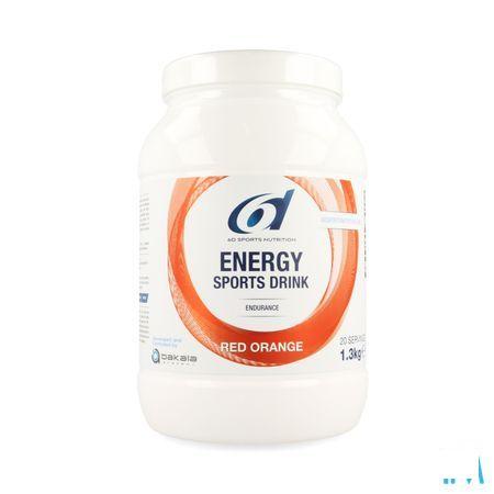 6d Sixd Energy Sports Drink Red Orange Poeder 1,3kg