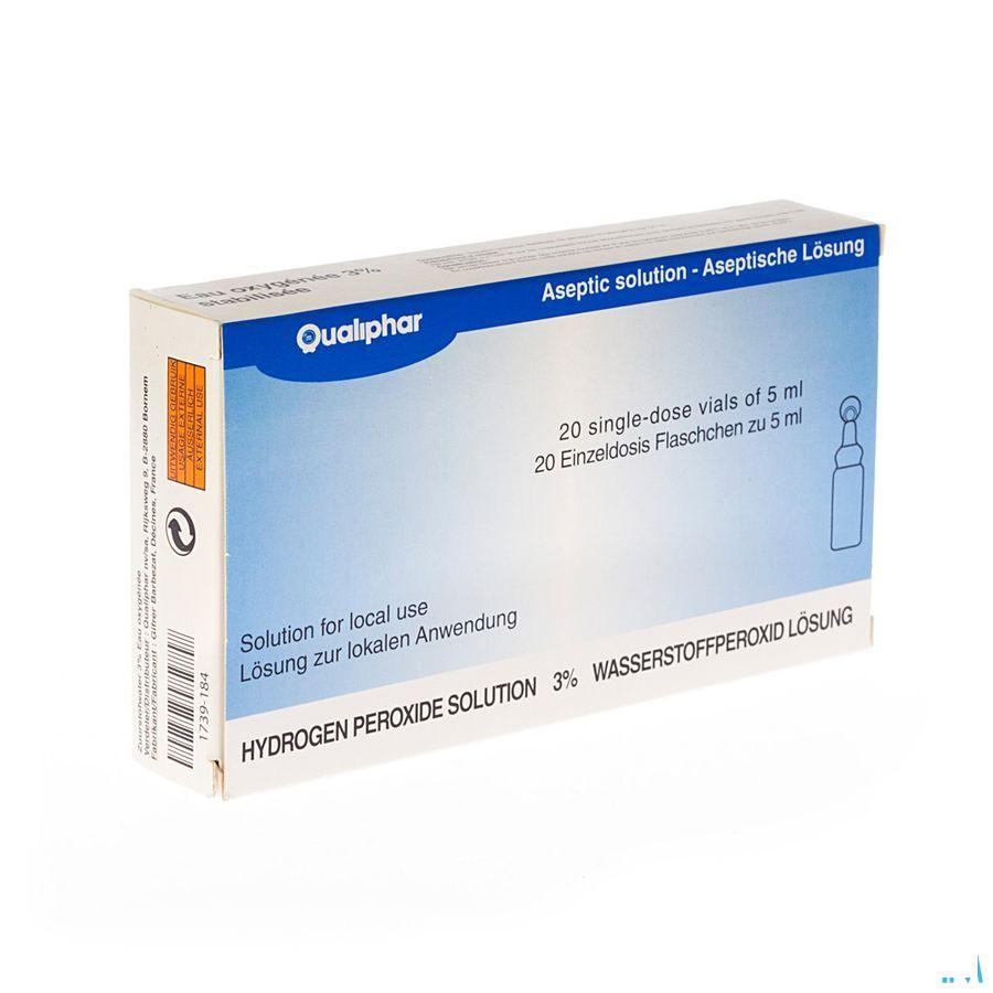 Zuurstofwater 3% Qualiphar 125 ml