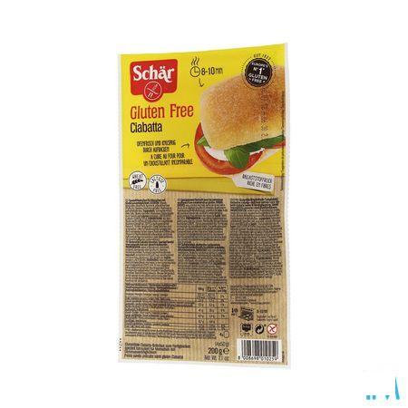 Schar Ciabatta Glutenvrij 200 gr 6593  -  Revogan