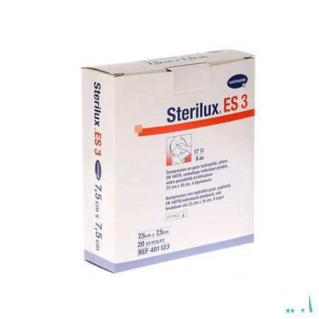 Sterilux Es3 Kompres Steriel 8Pl 7,5X 7,5Cm 20 4011239  -  Hartmann