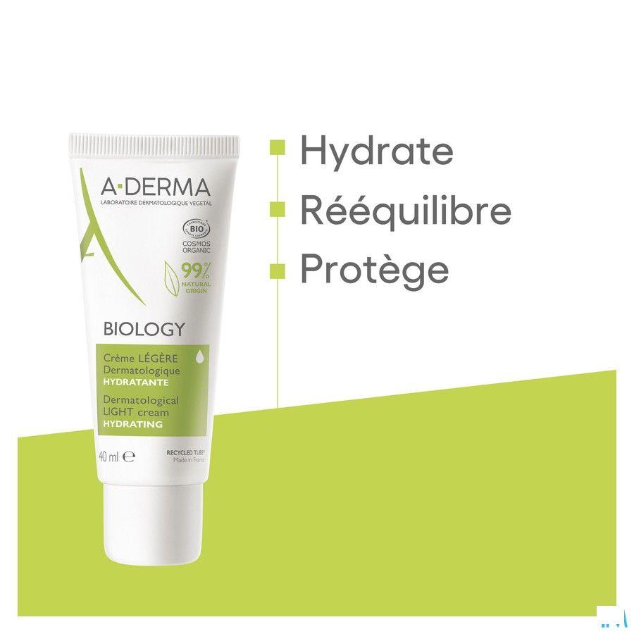 Aderma Biology Creme Legere Dermatologique 40 ml  -  Aderma