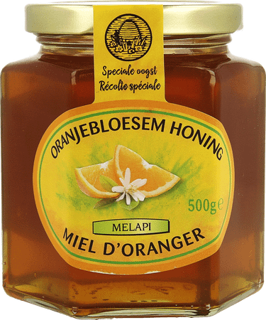 Melapi Honing Oranjebloesem 500 gr 3049  -  Revogan