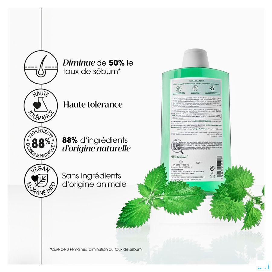 Klorane Capilaire Shampoo Brandnetel 400 ml