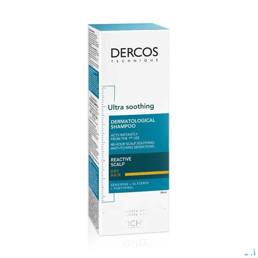 Vichy Dercos Dermo Kalmerend Droog Haar Shampoo 200 ml  -  Vichy