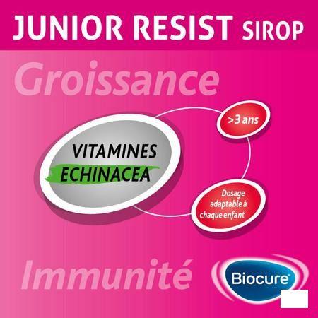 Biocure Junior Siroop Suikervrij 180 ml