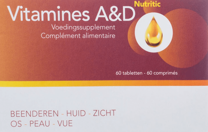 Vitamines A & d Nutritic Tabletten 60 7387  -  Revogan