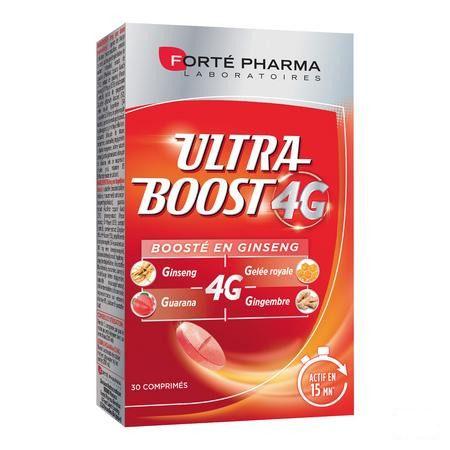 Vitalite 4g Ultra Boost Ginseng Tabletten 30  -  Forte Pharma