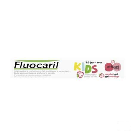 Fluocaril Tandpasta Bi-Fluore Kids Aardbei 50ml