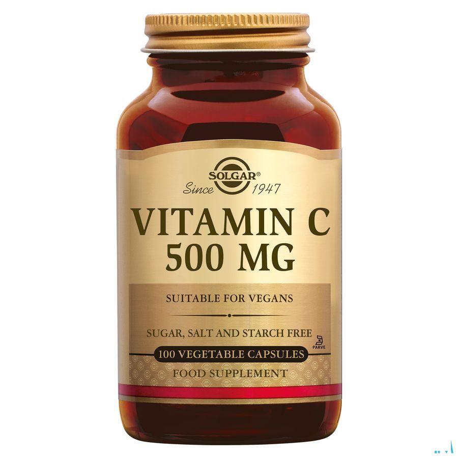 Solgar Vitamin C V-Capsule 100x 500 mg  -  Solgar Vitamins