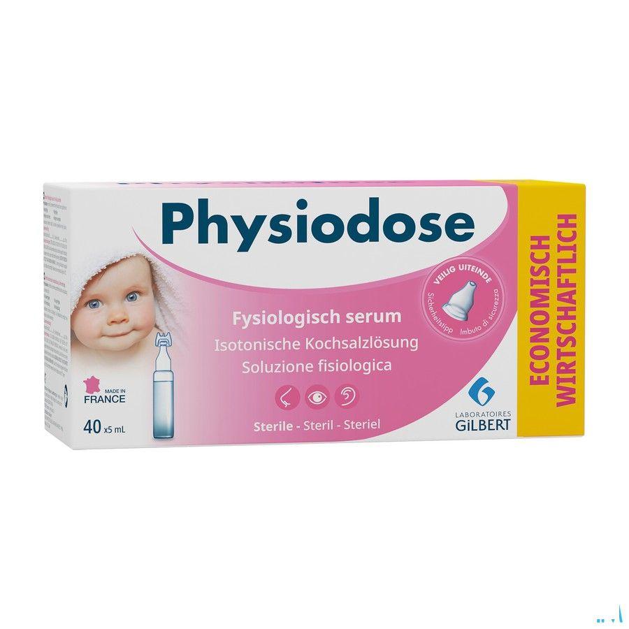 Physiodose Serum Physio  Ster 40 x 5ml 608099