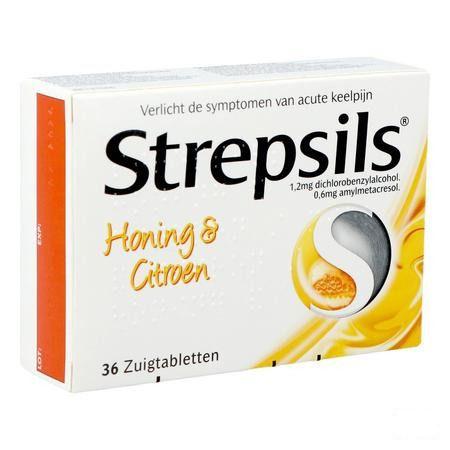 Strepsils Miel Citron Pastille 36