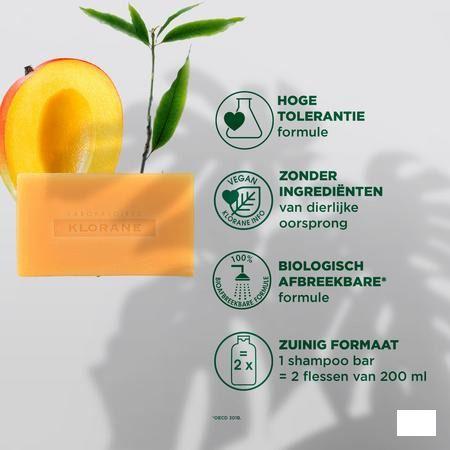 Klorane Capilaire Shampoo Solid Mango 80G