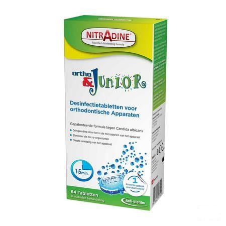 Nitradine Ortho & Junior Tabletten 64  -  Dental Care Products