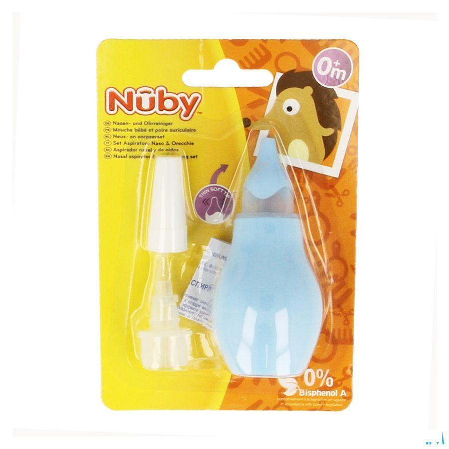 Nuby Set Mouche Bebe Et Poire Auriculaire - 0m +   -  New Valmar