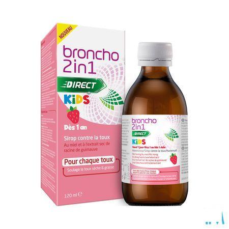 Broncho 2In1 Kids Cough Syrup 120 ml  -  Perrigo