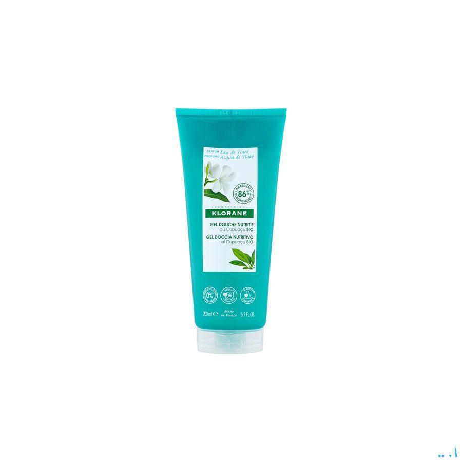 Klorane Lichaam Douchegel Water Tiare 200 ml