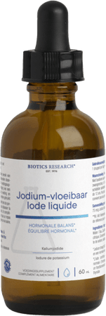 Biotics Jodium-vloeibaar 60 ml  -  Energetica Natura
