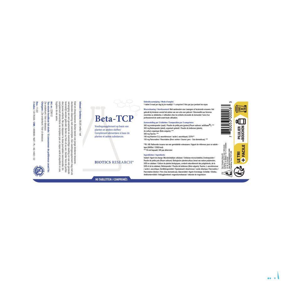 Biotics Beta-TCP 90 comprimés  -  Energetica Natura