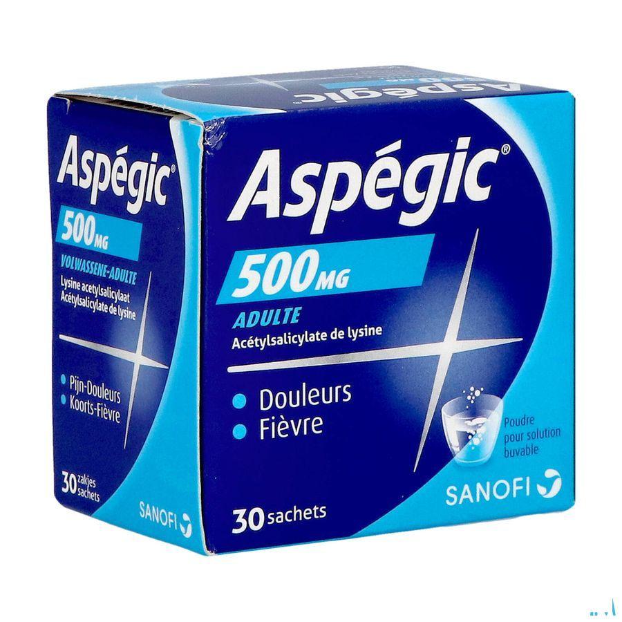 Aspegic 500 Pulv 30x 500 mg