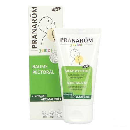 Pranarom Aromaforce Junior Baume Pectoral Bio 50ml  -  Pranarom