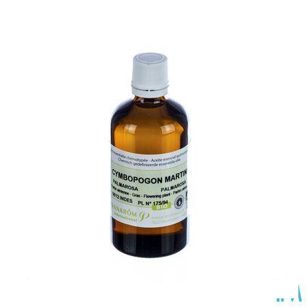 Palmarosa Bio Essentiele Olie 100 ml  -  Pranarom