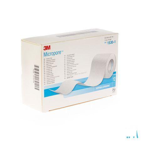 Micropore 3m 25,0mmx9,1m Nieuwe Dispenser 1530p-1d  -  3M