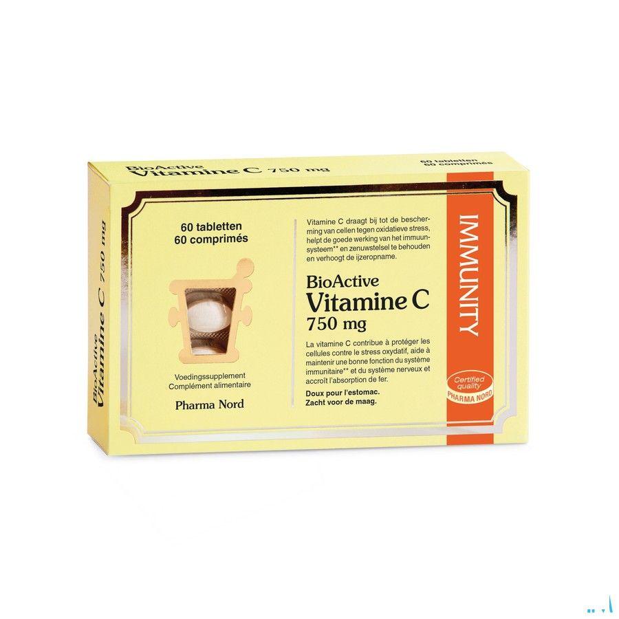 Bioactive Vitamine C 750 mg Tabletten 60  -  Pharma Nord