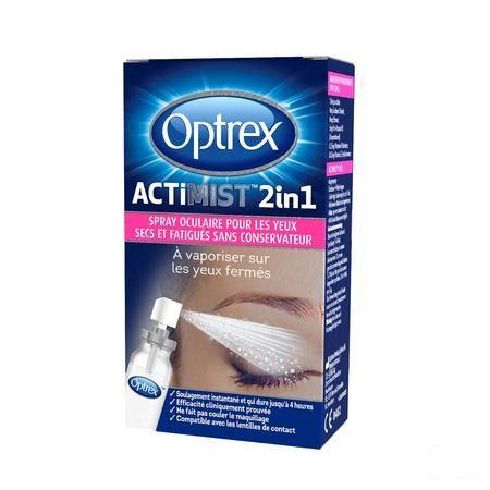 Optrex Actimist Double Action Droge Ogen 10 ml