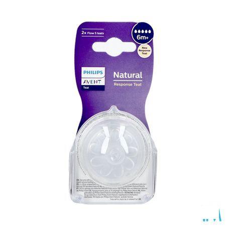 Philips Avent Natural 3.0 Zuigspeen 6M+ T5 1