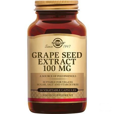 Solgar Grape Seed Extract 100Mg V-Caps 30  -  Solgar Vitamins