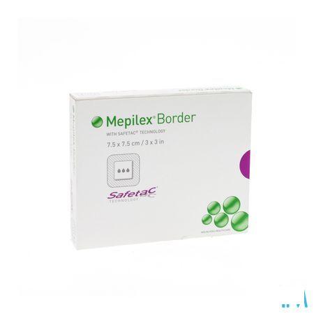 Mepilex Border Sil Adhesive Ster 7,5x 7,5 5 295200  -  Molnlycke Healthcare