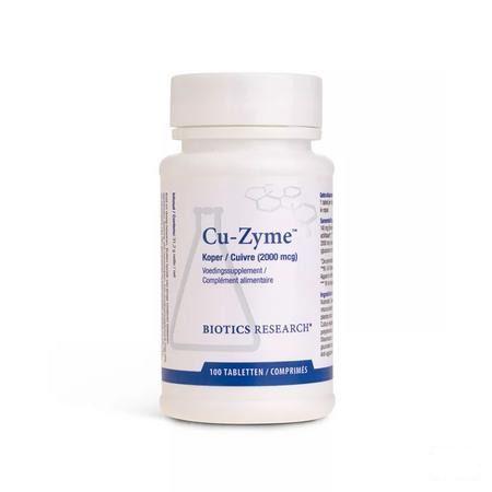 Biotics Cu-Zyme 2mg 100 tabletten  -  Energetica Natura