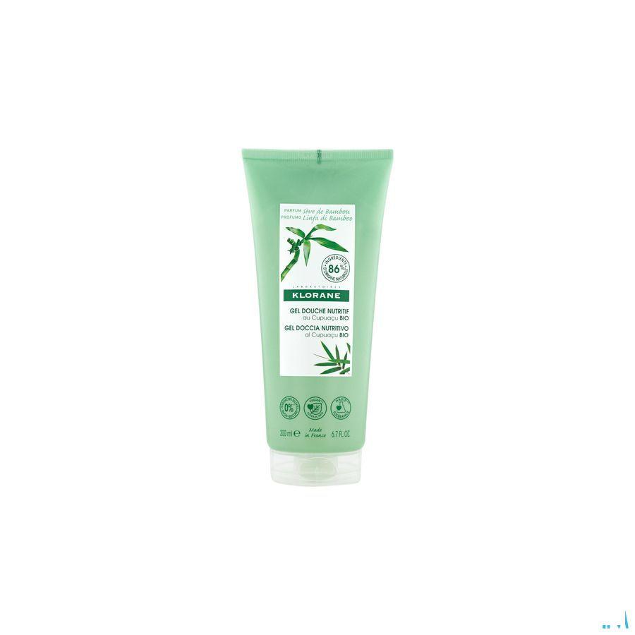 Klorane Lichaam Douchegel Seve Bamboe 200 ml