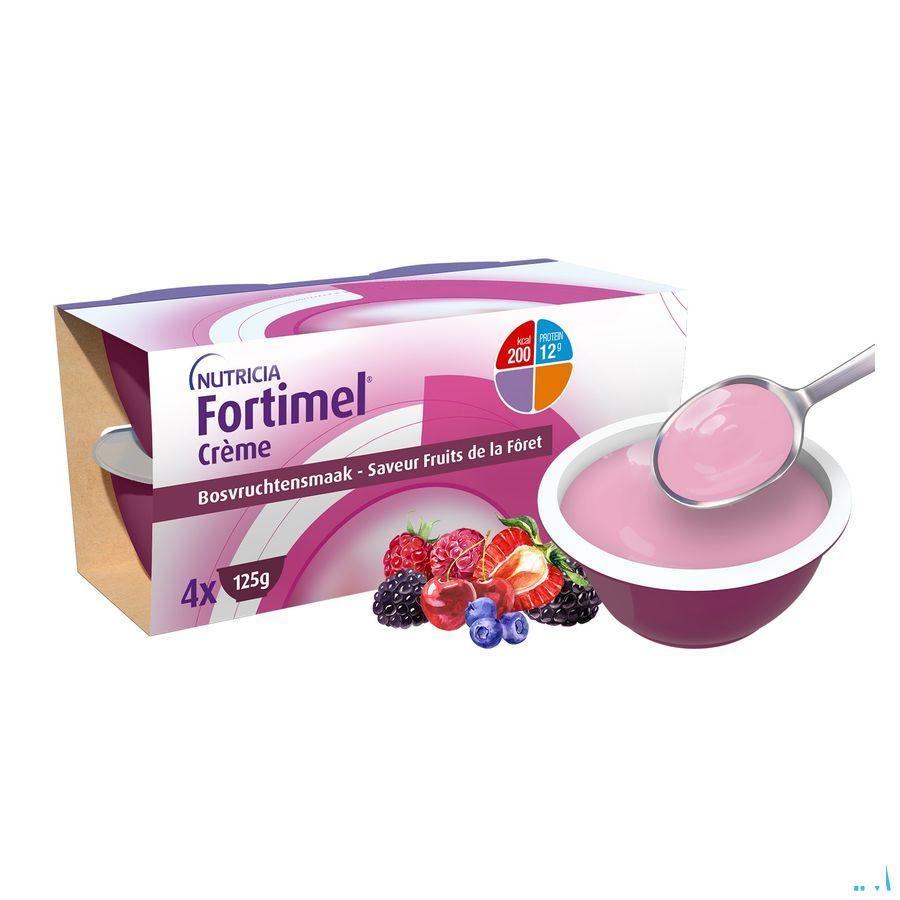 Fortimel Creme Bosvruchten 4X125 g  -  Nutricia