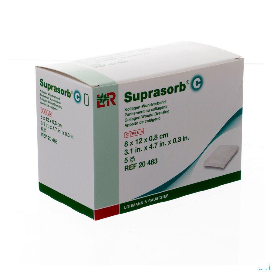 Suprasorb C Compresse Sterile il 8X12X0,8Cm 5 20483  -  Lohmann & Rauscher