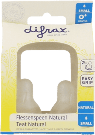 Difrax Flessenspeen Natural Small 671  -  Difrax