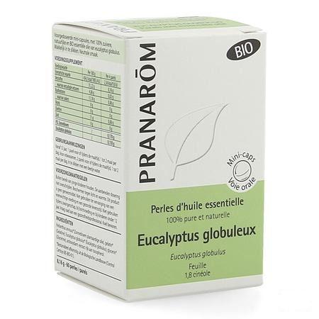 Parels Eucalyptus Globulus Ess Olie Fl 60  -  Pranarom