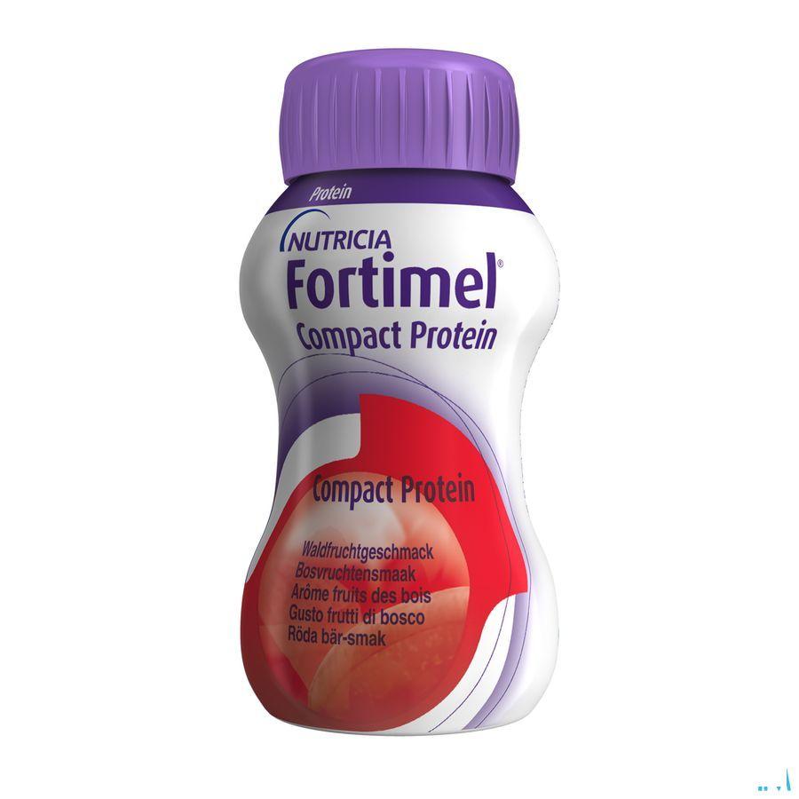 Fortimel Compact Protein Rode Vruchten 4x125 ml  -  Nutricia