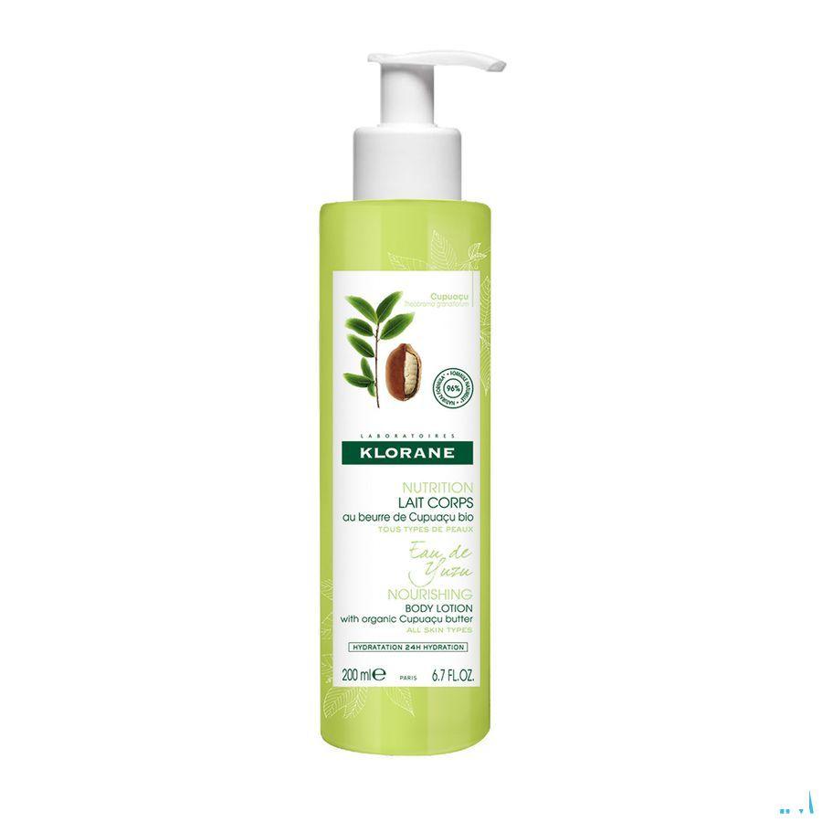 Klorane Corps Lait Eau Yuzu 200 ml