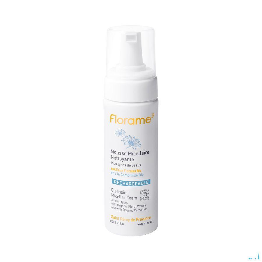 Florame Mousse Micellaire Nettoyante Bio 150 ml  -  Natur'Inov