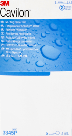 Cavilon Film Swabs 5x3 ml 3345p  -  3M