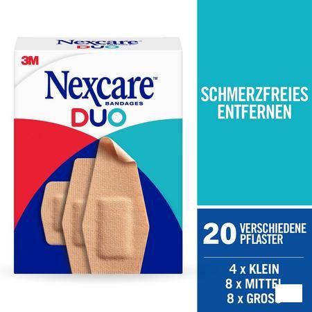 Nexcare 3M Duo Pansement Assortiment 20  -  3M
