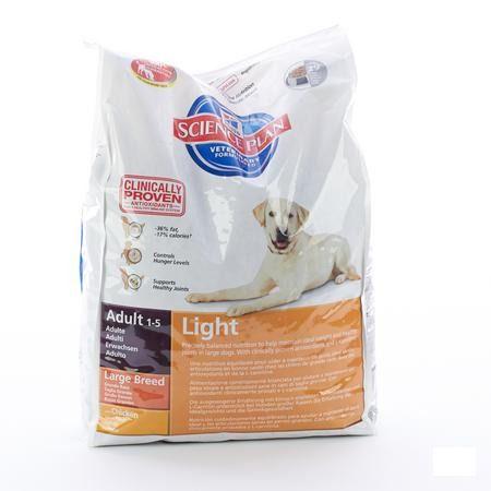 Hills Sc.plan Canine Light Ad Large Br.chick.12kg 