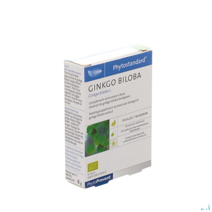 Phytostandard Ginkgo Biloba Capsule 20  -  Pileje