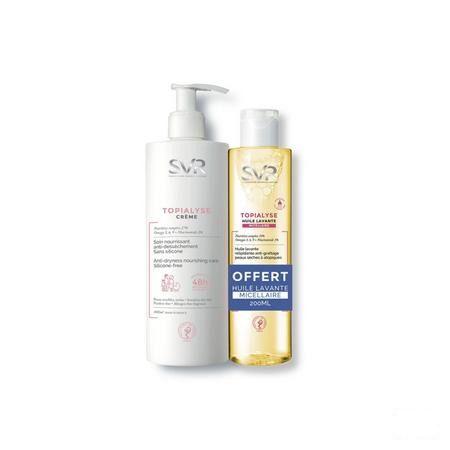 Topialyse Duo Creme 400 ml + Huile 200 ml  -  Svr Laboratoire
