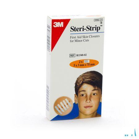 Steri-strip Hechtstrip Ster 3x 75mm 2x 5 1540p-02  -  3M