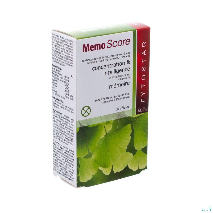 Biostar Memo-score Plantaardig Capsule 60x535 mg  -  Ocebio